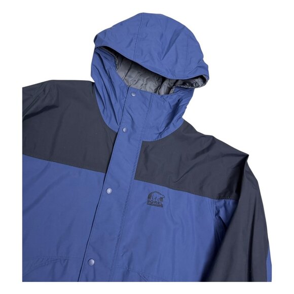 SOREL Waterproof Windbreaker Outdoor Ski Rain Designer Jacket Mens Large - Picture 5 of 7